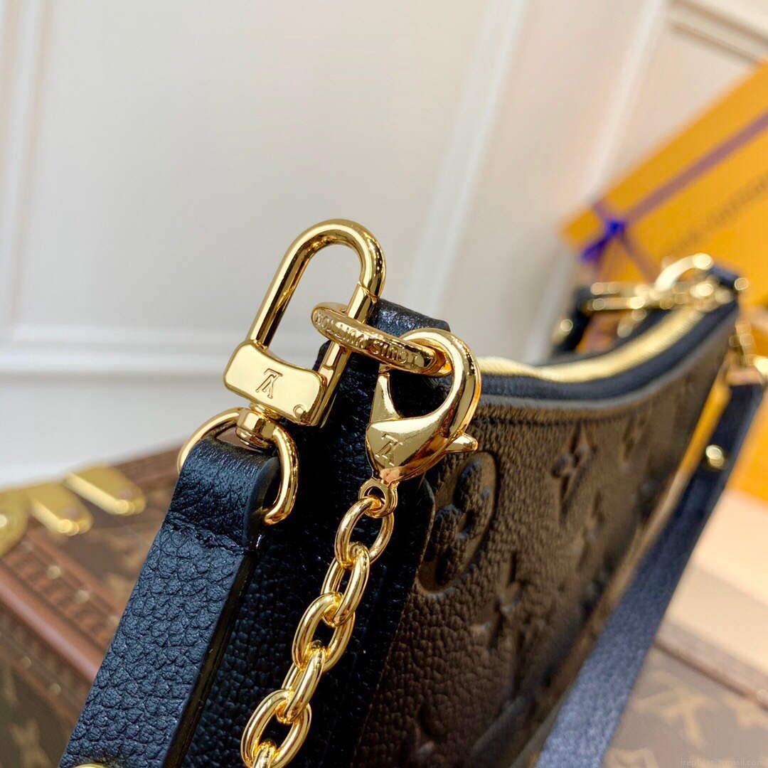 LV M80349 Louis Vuitton Easy Pouch On Strap Black M81066