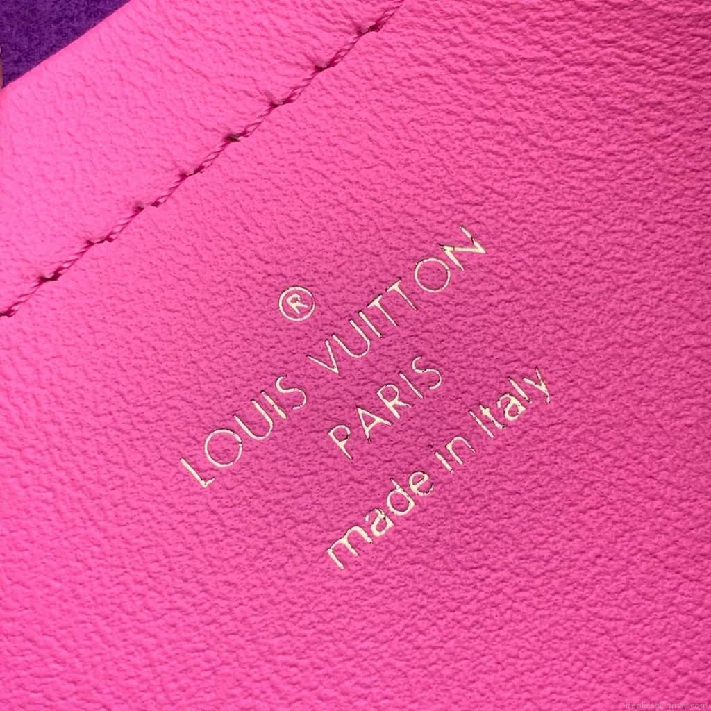Louis Vuitton M80745 Pochette Coussin LV M80742 Pink Purple