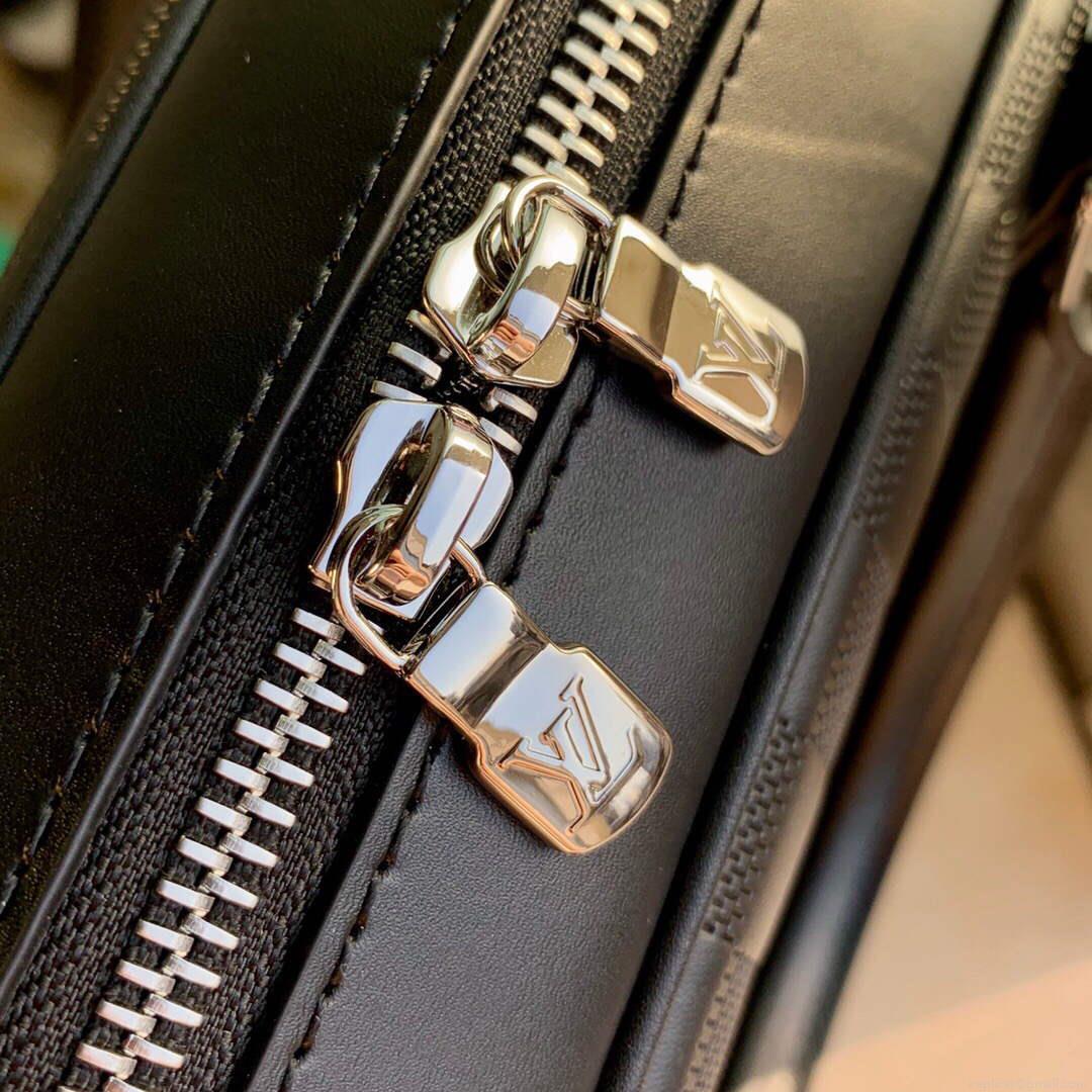LV N45288 Louis Vuitton Sirius Briefcase Bag Black