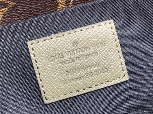 LV M30583 Louis Vuitton Pochette Voyage Steamer Bag Green