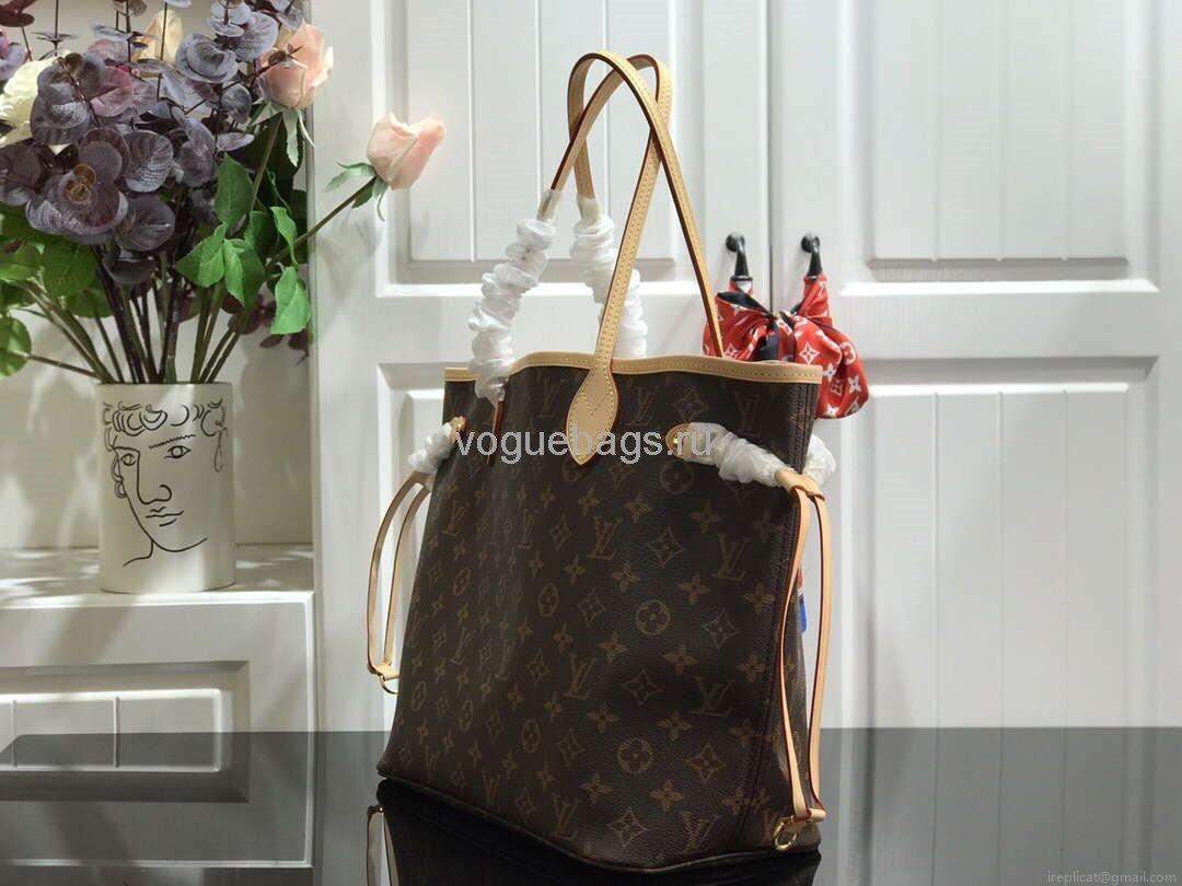 LV M40995 Louis Vuitton Neverfull MM Monogram M41178 Bag Beige