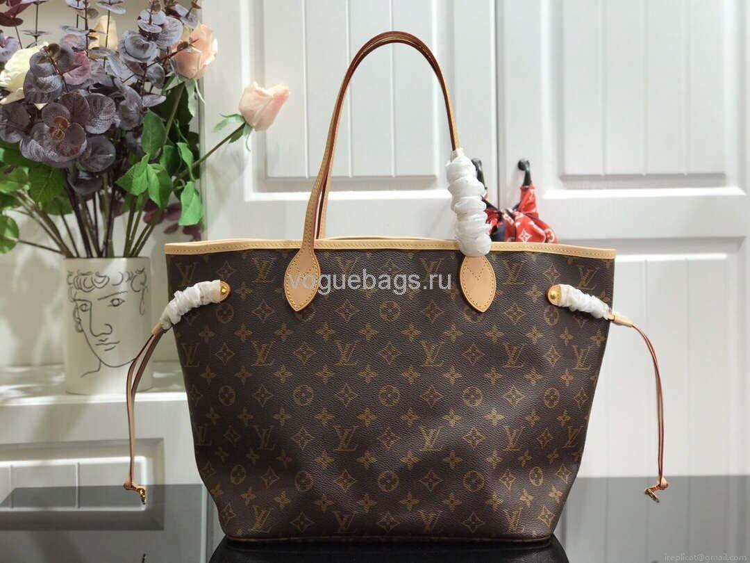 LV M41178 Louis Vuitton Neverfull MM Monogram M41177 Bag Pulm
