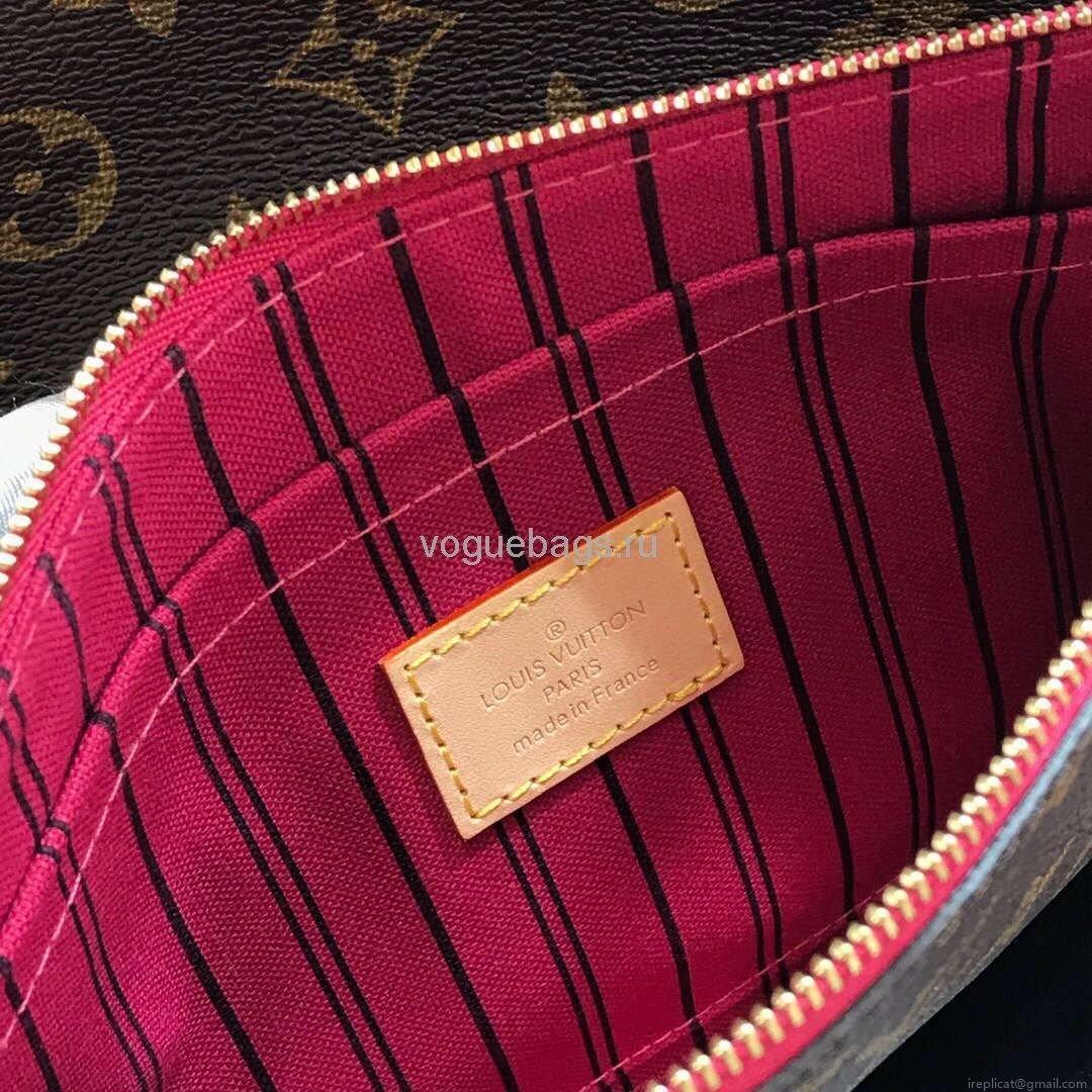 LV M41178 Louis Vuitton Neverfull MM Monogram M41177 Bag Pulm