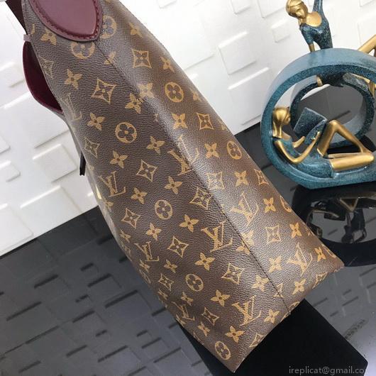 LV M43546 Louis Vuitton M43630 Lockme Hobo Monogram Bag M43769 Wine Red