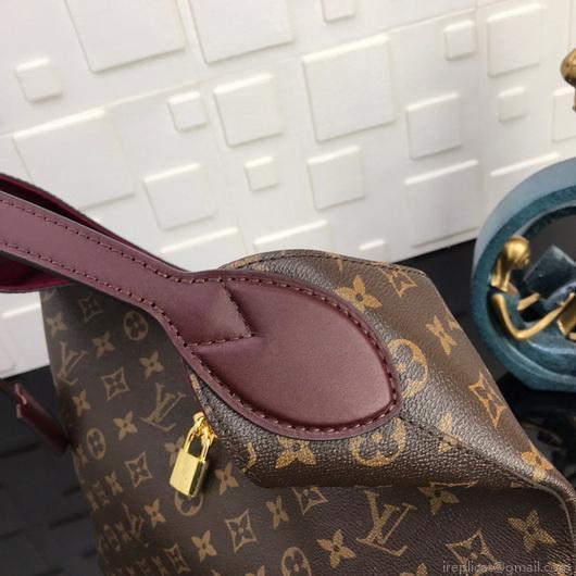 LV M43546 Louis Vuitton M43630 Lockme Hobo Monogram Bag M43769 Wine Red