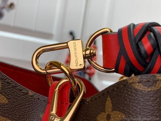 LV M44021 Louis Vuitton M44022 NÉONOÉ Shoulder Bag Red