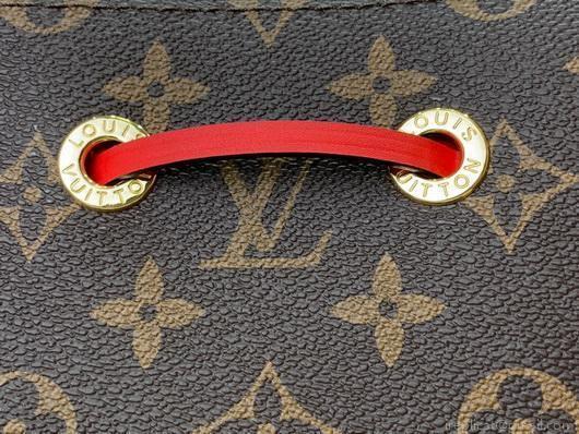 LV M44021 Louis Vuitton M44022 NÉONOÉ Shoulder Bag Red