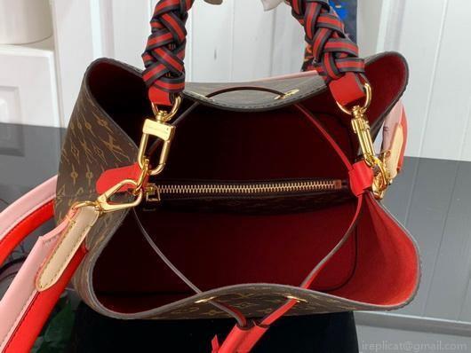 LV M44021 Louis Vuitton M44022 NÉONOÉ Shoulder Bag Red