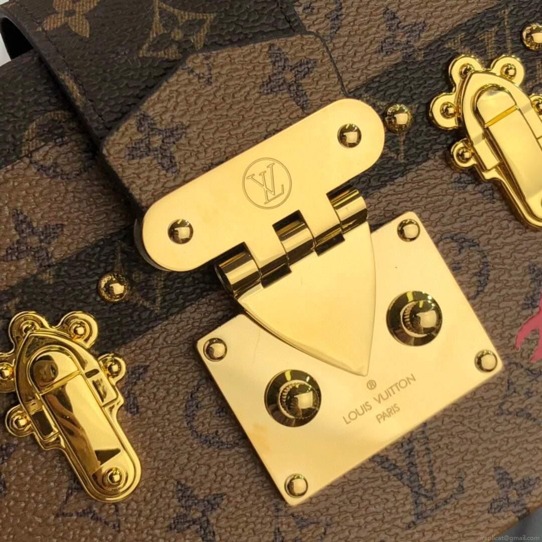 LV M44154 Louis Vuitton Petite Malle Monogram Reverse M44199 Bag