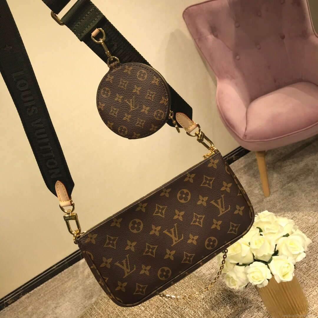 LV M44813 Louis Vuitton M44840 Multi Pochette M44990 Bag Green