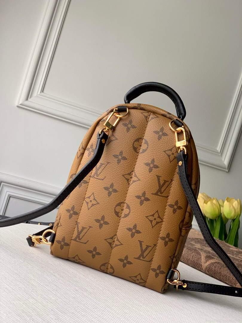 LV M44872 Louis Vuitton Palm Springs MINI Monogram Reverse Canvas Bag