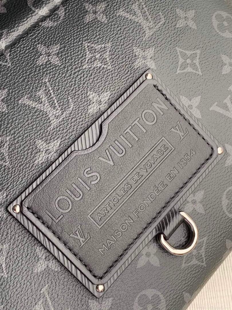 LV M45216 Louis Vuitton Besace Zippee Medium Messenger Bag Black