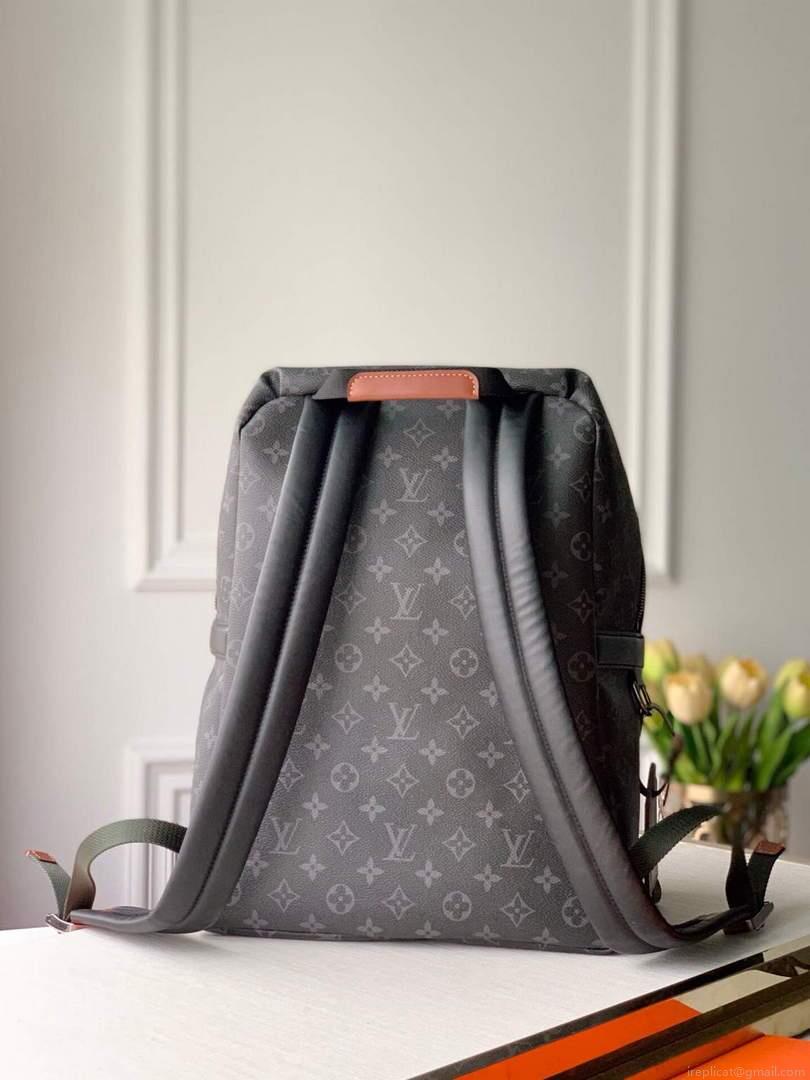 LV M45218 Louis Vuitton Discovery Backpack Black
