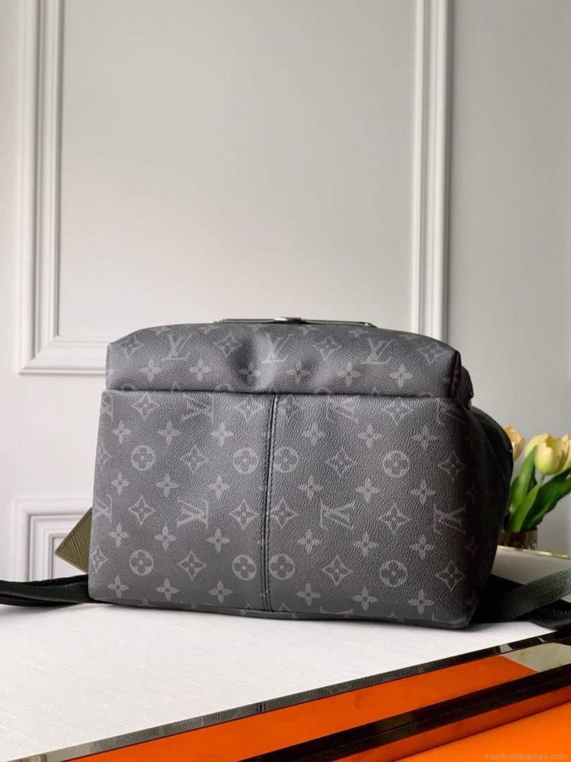 LV M45218 Louis Vuitton Discovery Backpack Black