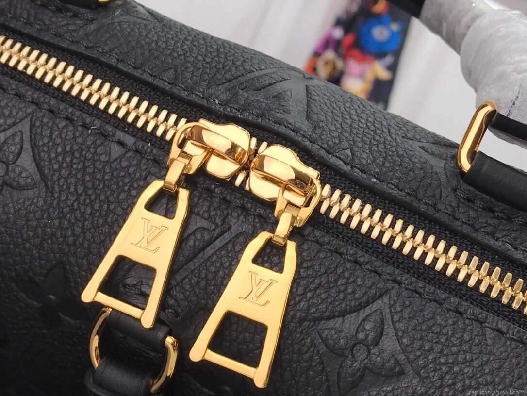 LV M45393 Louis Vuitton Petite Malle Souple Bag M45394 Leather Black