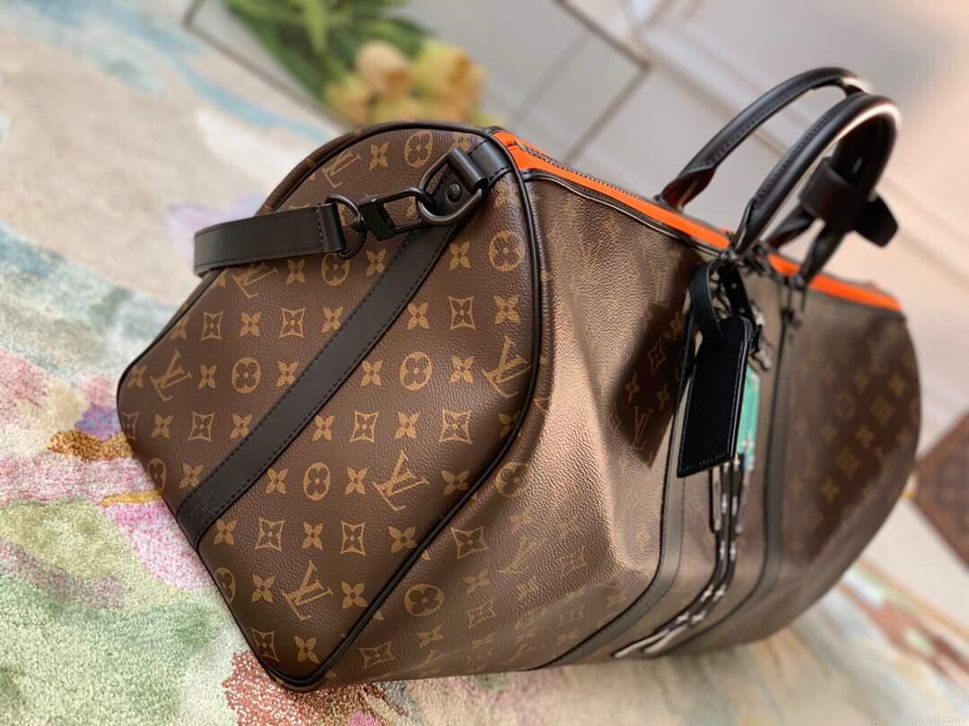 LV M45616 Louis Vuitton Keepall Bandouliere 50 Monogram