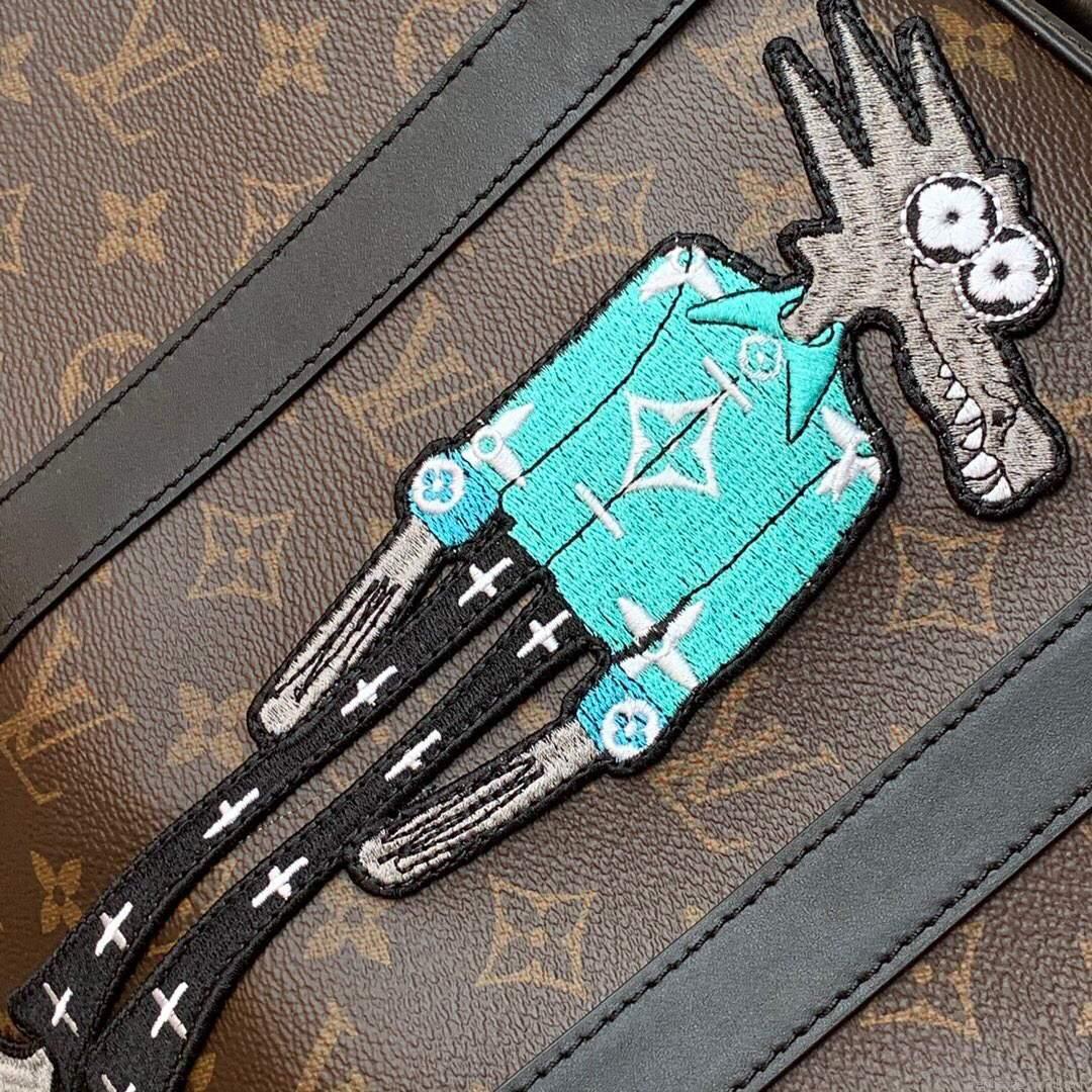 LV M45616 Louis Vuitton Keepall Bandouliere 50 Monogram
