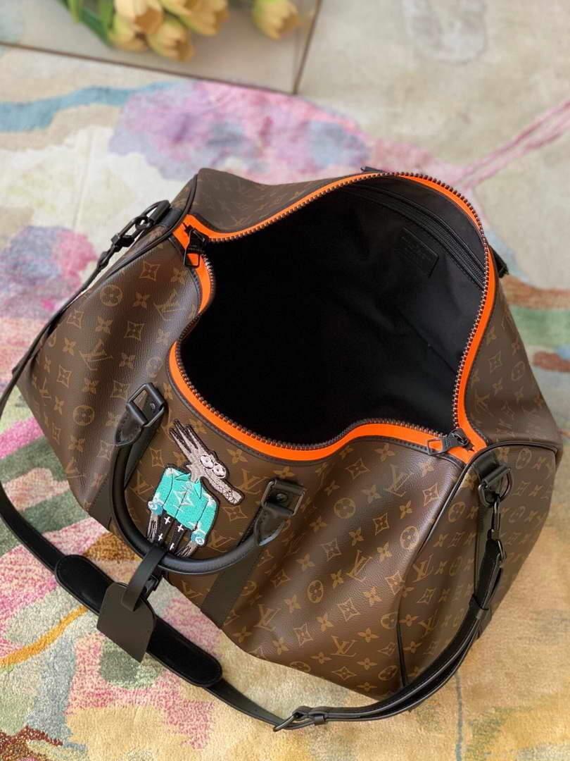 LV M45616 Louis Vuitton Keepall Bandouliere 50 Monogram