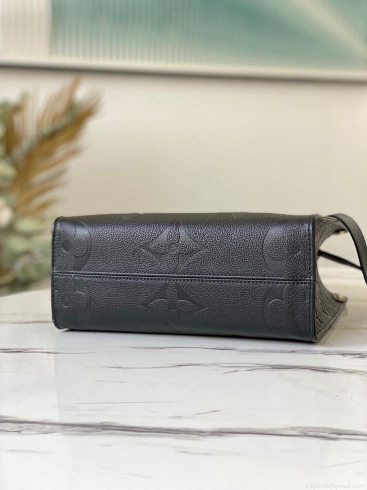 LV M45653 Louis Vuitton Onthego Pm Tote M45660 Bag Black