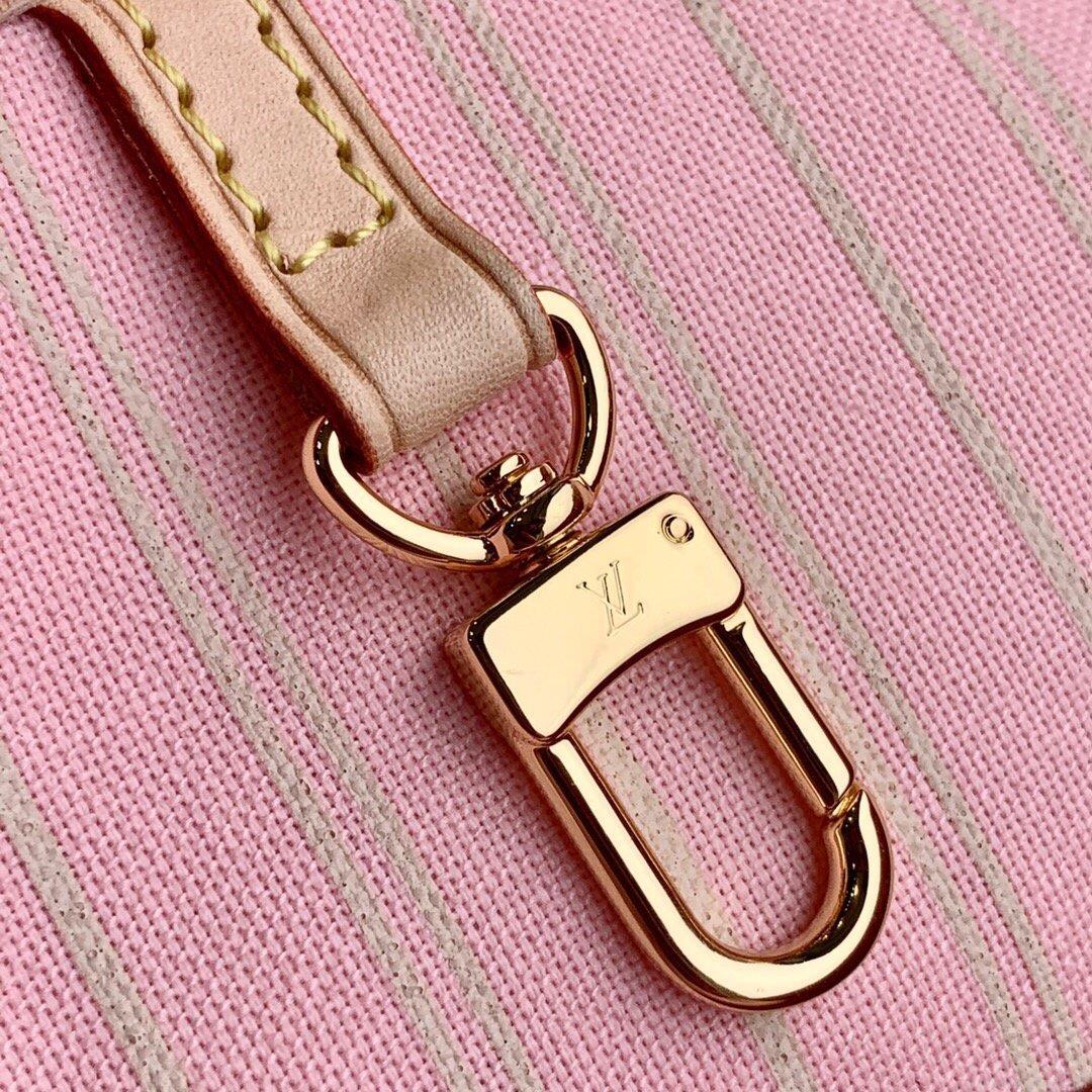 LV M45680 Louis Vuitton Neverfull MM Bag Pink