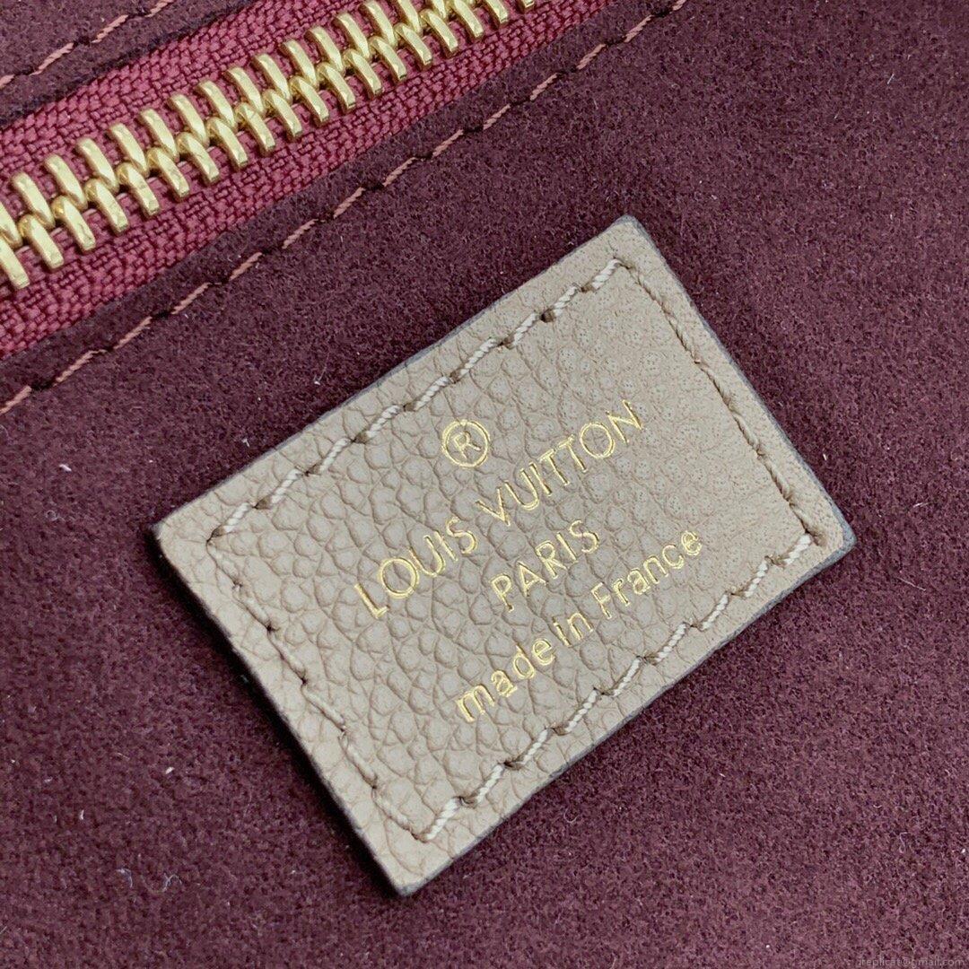 LV M45686 Louis Vuitton Neverfull MM M45685 Bag Embossed Cowhide Leather