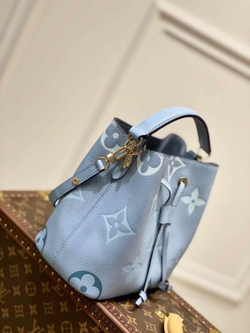 LV M45709 Louis Vuitton NÉONOÉ BB Bag Summer Blue