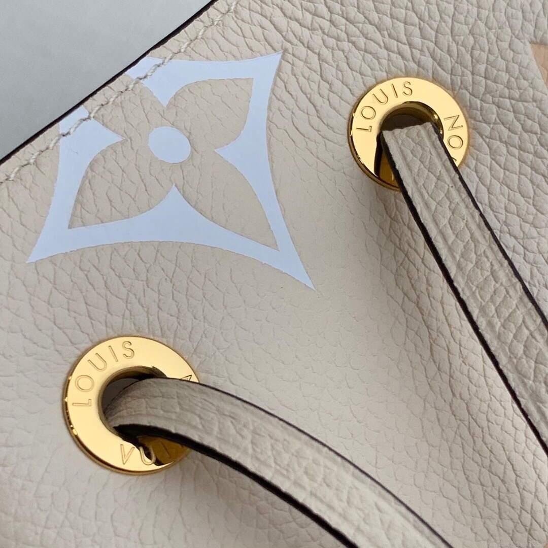LV M45716 Louis Vuitton NÉONOÉ BB Bag Cream/Saffron