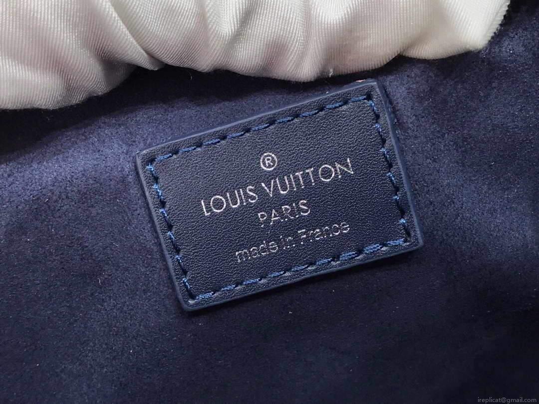 LV M45761 Louis Vuitton Keepall XS Watercolor Blue