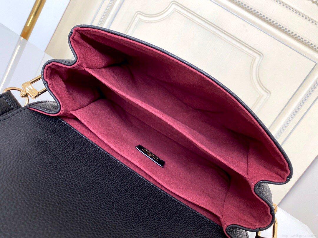 LV M45773 Louis Vuitton Pochette Métis M45596 Bag Black Beige