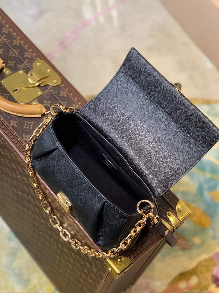 LV M45813 Louis Vuitton M45859 Favorite Monogram Empreinte leather M45836 Black