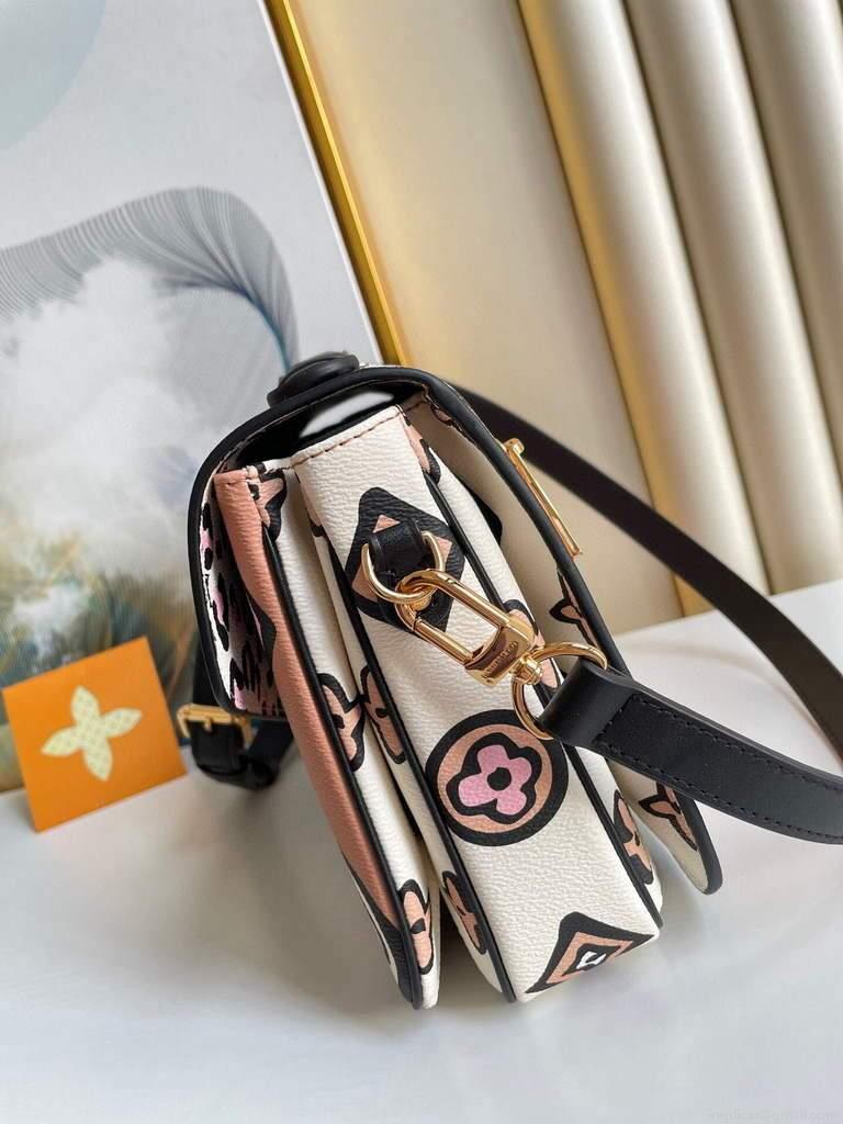 LV M45823 Louis Vuitton M45596 Pochette Metis Bag Arizona Beige