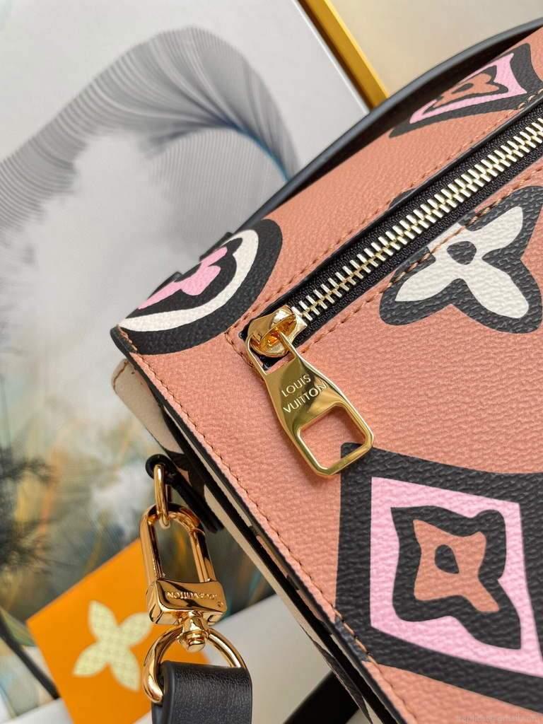 LV M45823 Louis Vuitton M45596 Pochette Metis Bag Arizona Beige