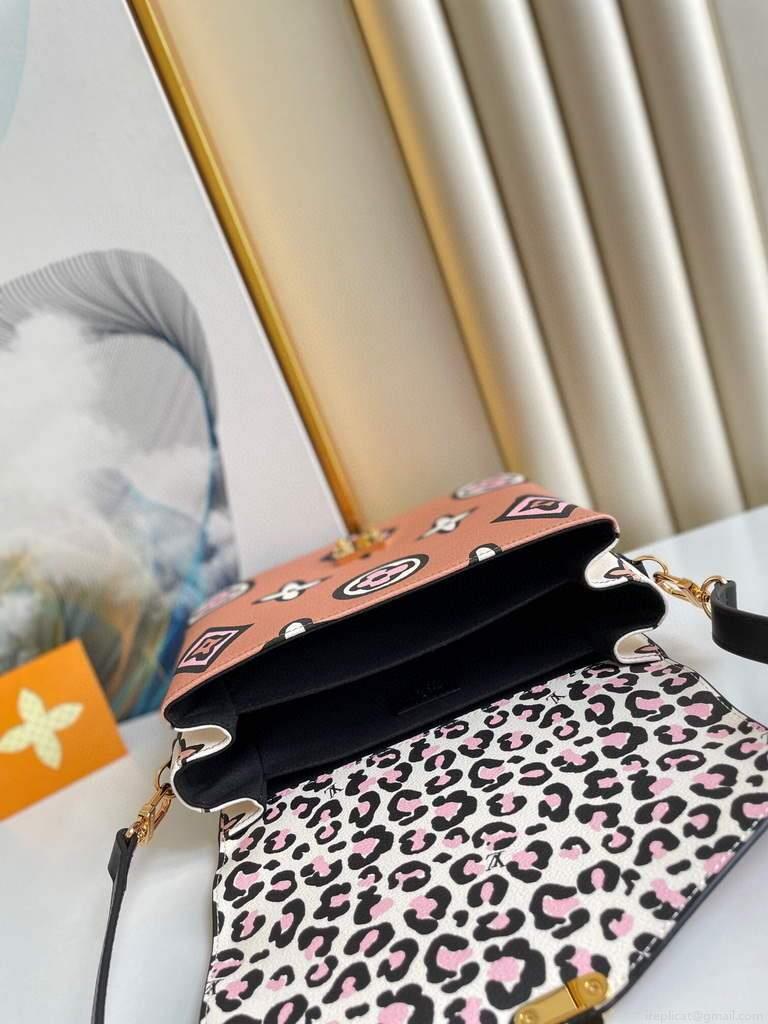 LV M45823 Louis Vuitton M45596 Pochette Metis Bag Arizona Beige