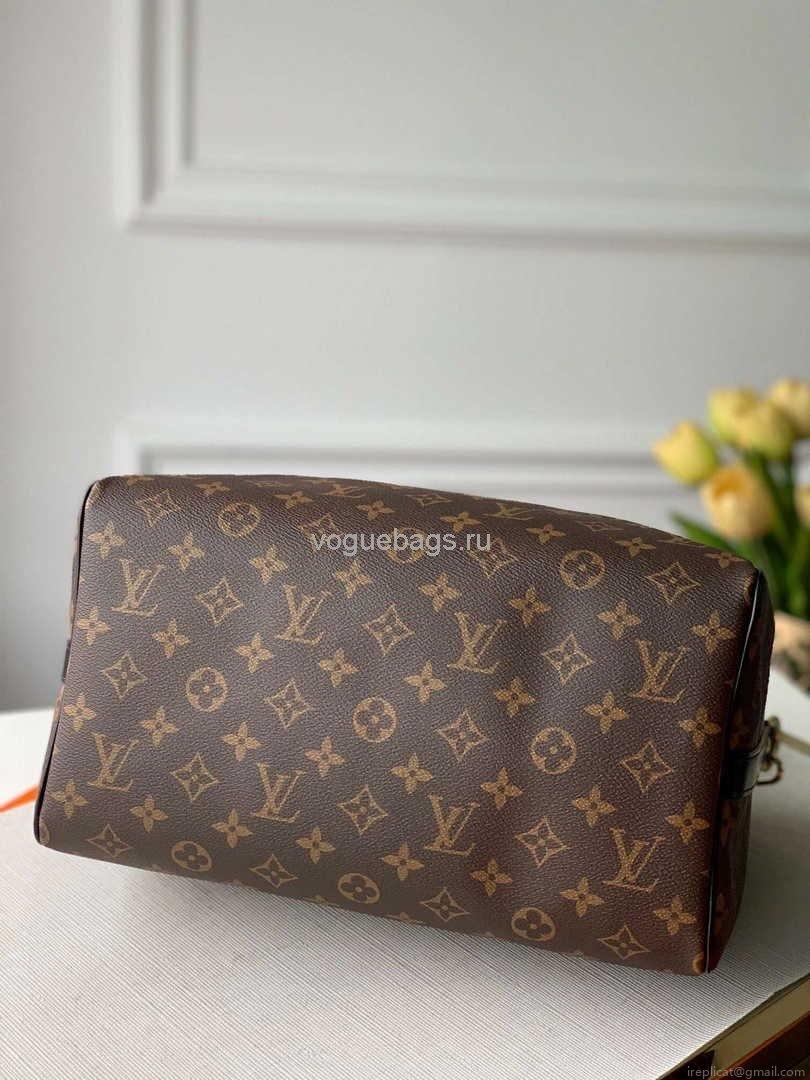 LV M48284 Louis Vuitton Speedy Bandouliere 30 Bag Monogram Canvas M41112 Black