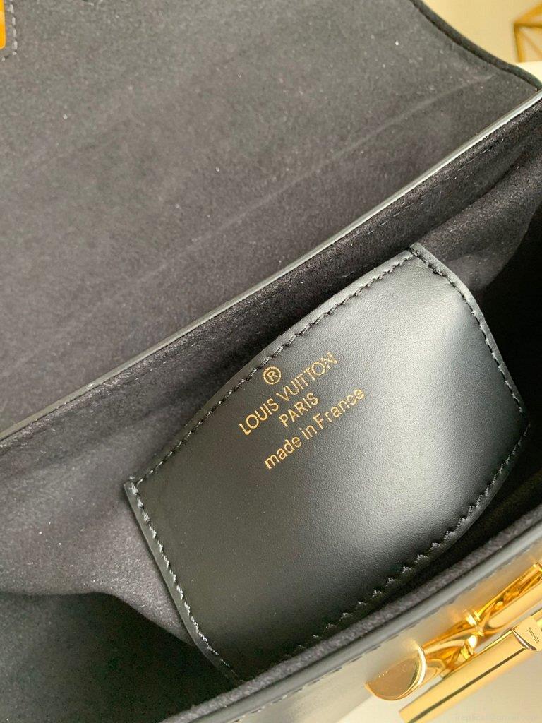 LV M50282 Louis Vuitton M57517 Twist MM shoulder Epi bag Black and Monogram