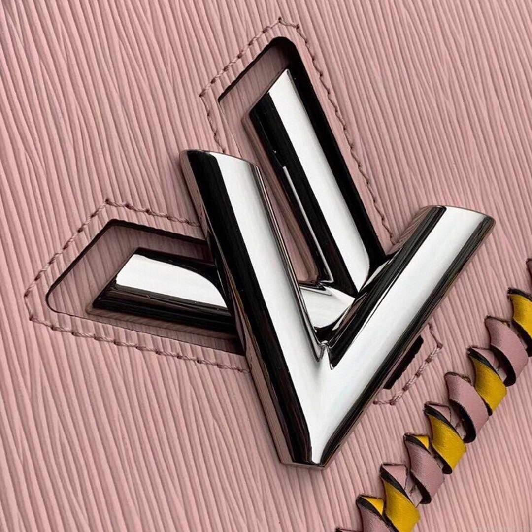 LV M50283 Louis Vuitton Twist MM Bag Pink
