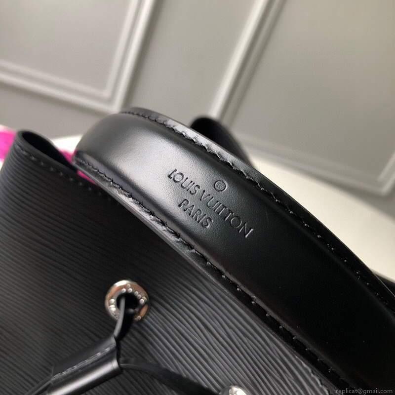 LV M54366 Louis Vuitton NÉONOÉ MM Epi Bag Black