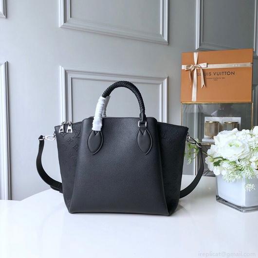LV M55029 Louis Vuitton Haumea Mahina Bag M55031 Magnolia Black