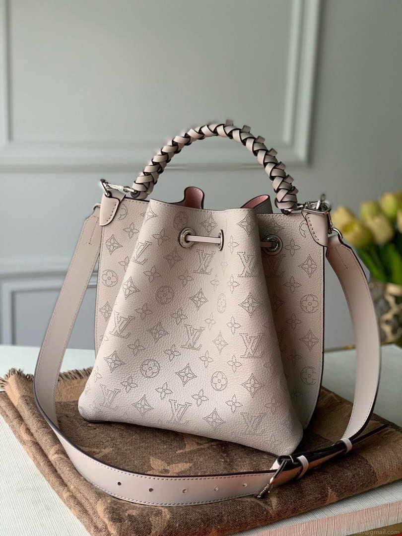 LV M55799 Louis Vuitton Muria Mahina M55800 Bag Galet Gray