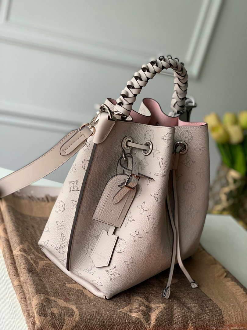 LV M55799 Louis Vuitton Muria Mahina M55800 Bag Galet Gray