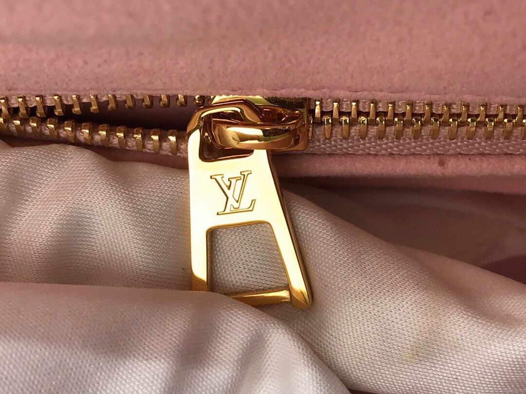 LV M55846 Louis Vuitton Lockme Tote MM Leathers M55817 Bag Pink