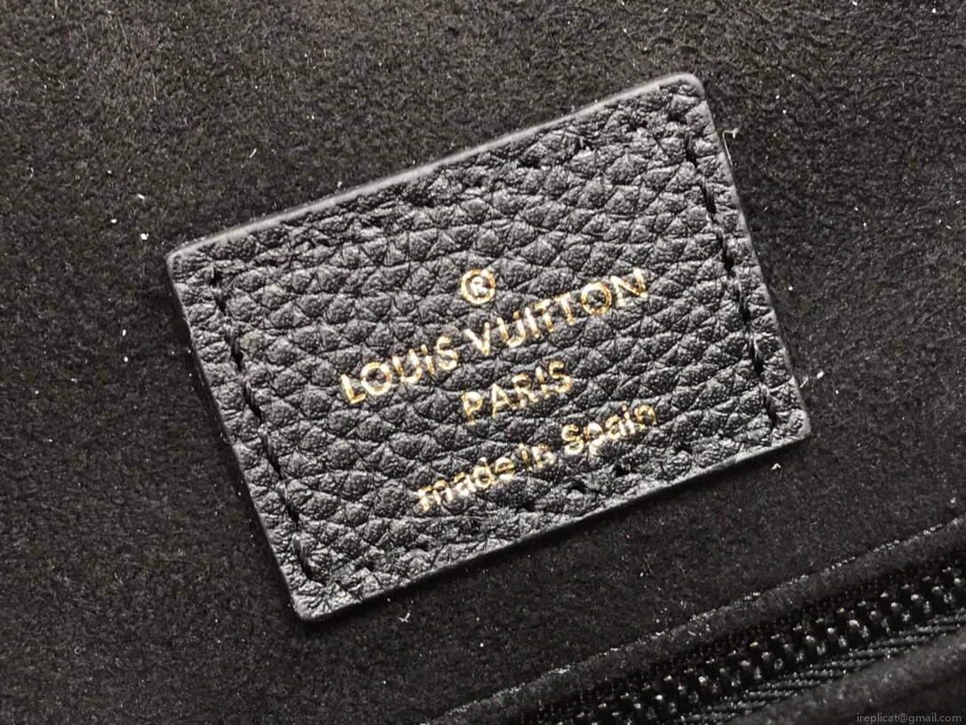 LV M55846 Louis Vuitton Lockme Tote MM Leathers M55818 Bag Black
