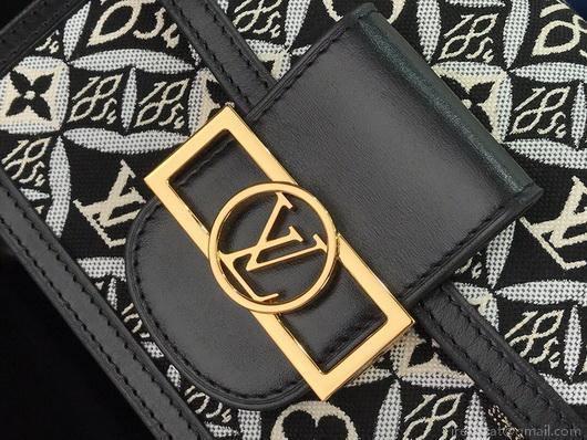 LV M55964 Louis Vuitton M56141 Mini Dauphine Bag Black