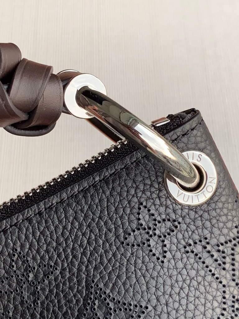 LV M56073 Louis Vuitton M56084 Beaubourg Hobo MM Mahina Black
