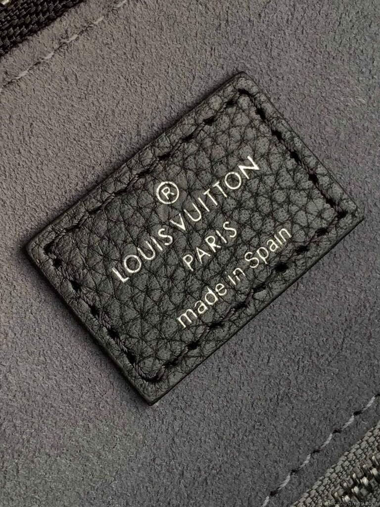 LV M56073 Louis Vuitton M56084 Beaubourg Hobo MM Mahina Black