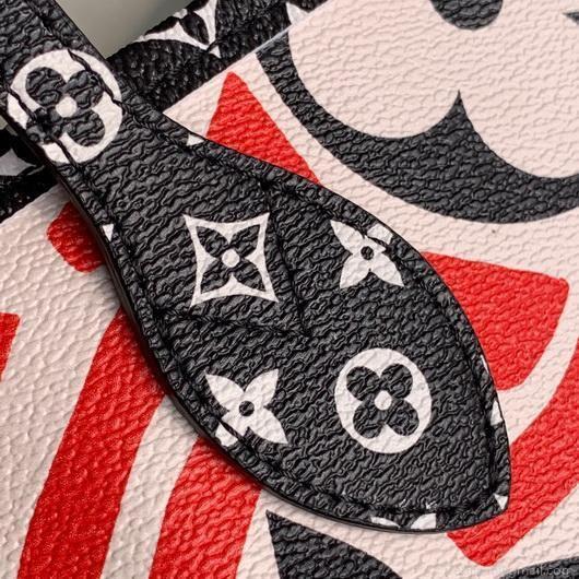 LV M56583 Louis Vuitton M56584 LV Crafty Neverfull MM Bag Red