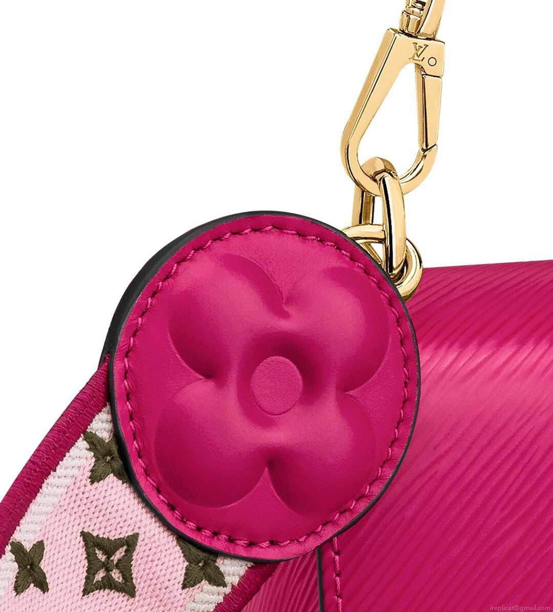 LV M57063 Louis Vuitton Twist MINI Bag M57049 Epi Leather Agathe Rose Pink