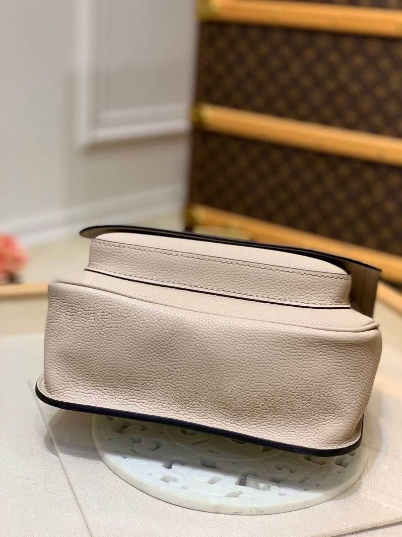 LV M57072 Louis Vuitton M57067 Lockme Chain PM Shoulder Bags in Greige