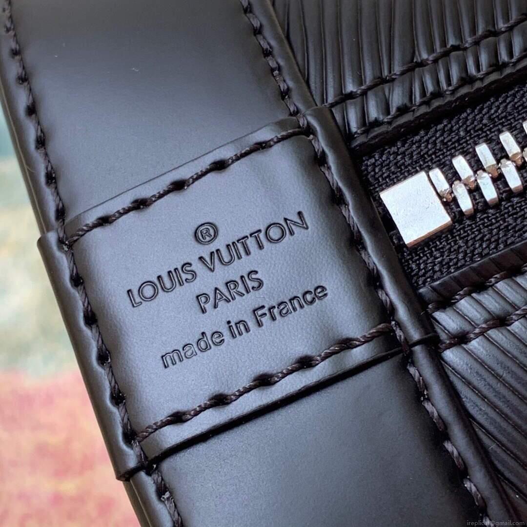 LV M57540 Louis Vuitton Alma BB Handbag Black