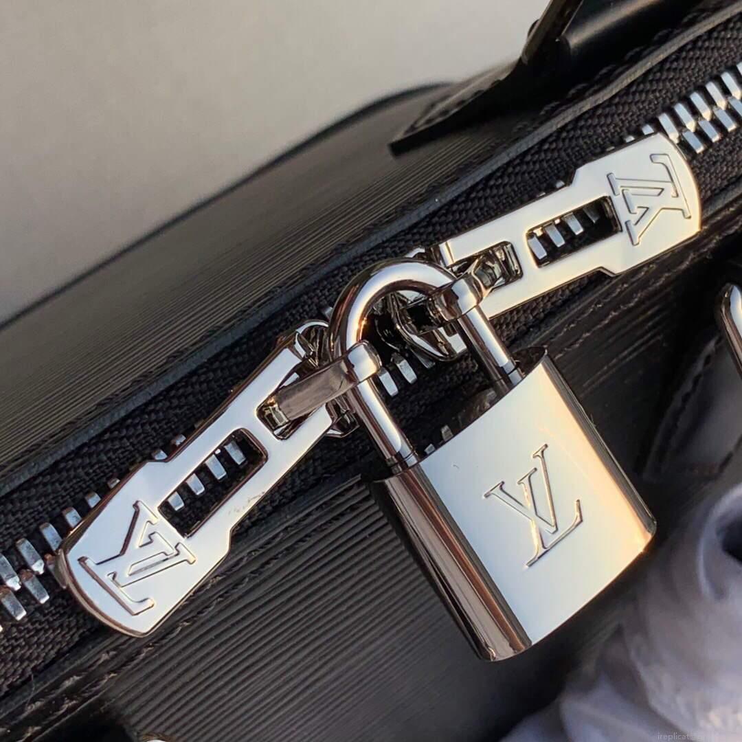 LV M57540 Louis Vuitton Alma BB Handbag Black
